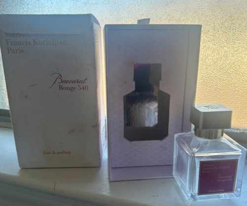 MAISON FRANCIS KURKDJIAN（BACCARAT ROUGE 540） EMPTY BOTTLE MFK Maison Francis Kurkdjian Baccarat Rouge 540 Eau De Parfum 70ml
