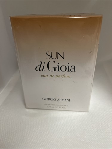 Giorgio Armani Sun Di Gioia Eau de Parfum Spray 3.4 oz. Sealed Women's Perfume