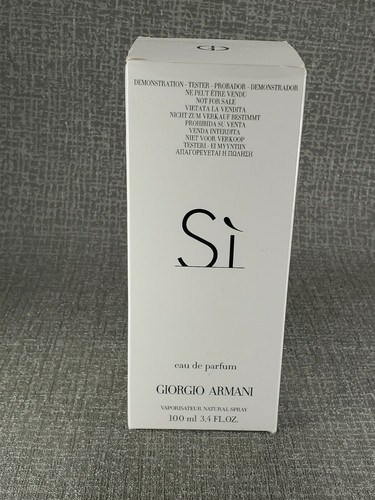 Si by GIORGIO ARMANI 3.4 oz 100 ml Parfum Spray FOR WOMEN . NEW IN BOX