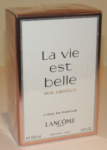 Lancome La Vie Est Belle IRIS ABSOLU L'Eau de Parfum 3.4 Oz 100 mL Perfume NIB
