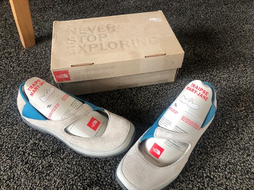The North Face Traipse Mary Jane Suede Shoes UK 4 New Boxed