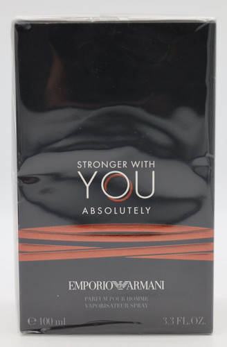GIORGIO ARMANI NEW 2025 Armani Stronger With You Absolutely PARFUM 100ml   3.3 oz AUTHENTIC !