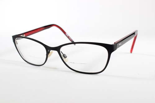 Hugo Boss Eyeglasses HG 11 Women Black Full Rim Metal Eyewear Glasses Frames