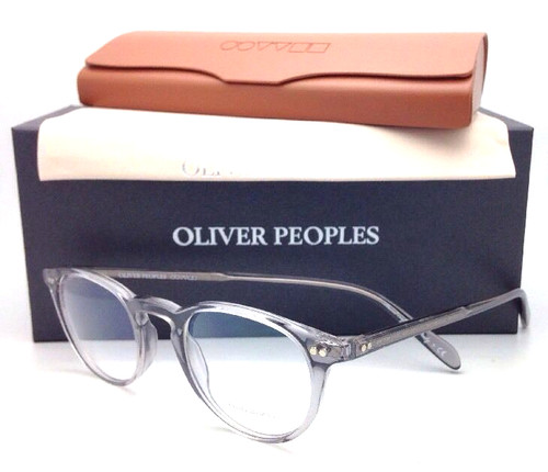 New OLIVER PEOPLES Eyeglasses RILEY R OV 5004 1132 45 20 145 Workman Grey Frames