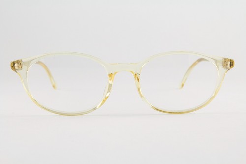 Very Rare Authentic Oliver Peoples Gable BECR Beige Crystal 47mm Glasses Japan