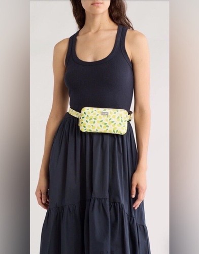 Marsupio nuovo con etichette Kate Spade New York in pelle stampa limone marsupio cintura taglia S M