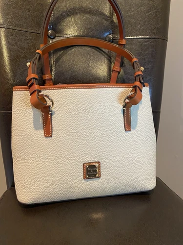 Dooney & Bourke Pebble Grain Small Briana with Pouch