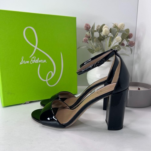 Sam Edelman Robyn sandalo alla caviglia in pelle I3433L1001 donna US 11 M