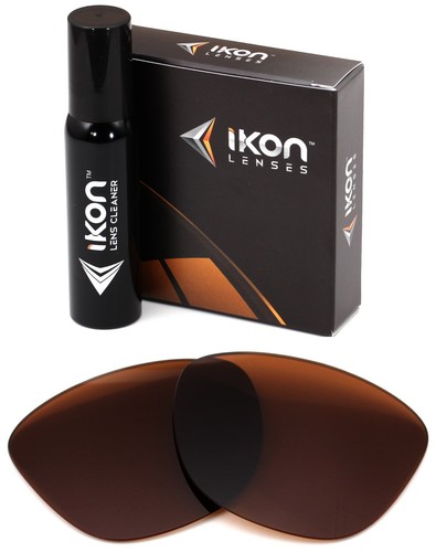 Polarized IKON Replacement Lenses For Oakley Frogskins Sunglasses Bronze