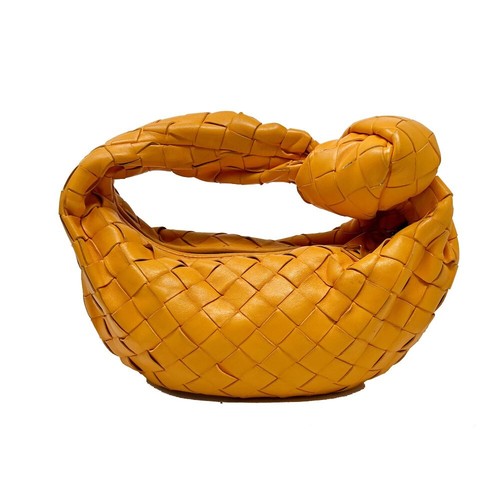 BOTTEGA VENETA Bottega Jodie Hobo Intrecciato Nappa Arancione
