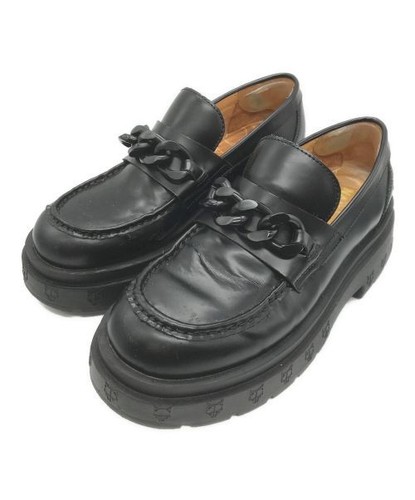 NAKED WOLFE AMALFI Chain Loafers black