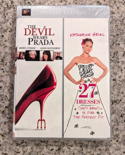 THE DEVIL WEARS PRADA & 27 DRESSES Double Feature Brand New Sealed