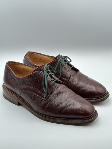 LI NING SANDERS FOR JIGSAW Style 5026 BROWN LEATHER OXFORD SHOES MEN'S UK 9 US 10