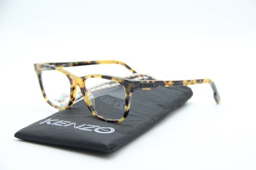 NEW KENZO KZ50034I 055 YELLOW HAVANA AUTHENTIC EYEGLASSES W/CASE KZ50034I 51 16