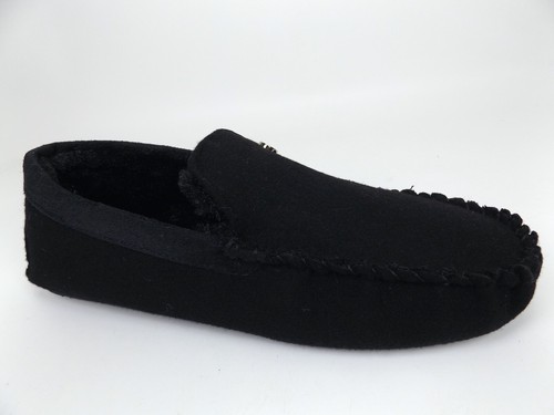 NUOVO Steve Madden Uomo Pfire Moccan Ciabatta Scarpe Mocassino Casual Taglia 8.0 M  Nero