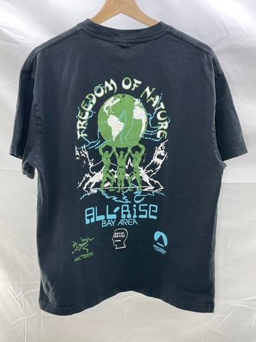 ARC'TERYX Medium ARCTERYX BRAIN DEAD All Rise Bay Area Cotton T Shirt Tee