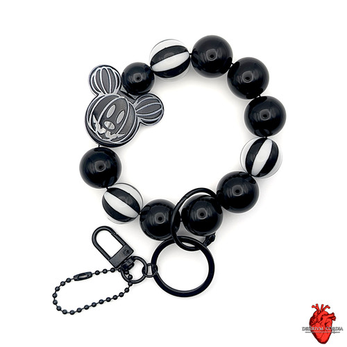 STATE BAGS Mickey Mo Halloween Stretch Bracelet Keychain  Bag Charm  Accessory  Gift