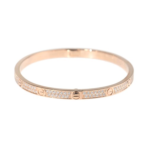 Cartier Love (small) pave diamond bracelet P0019676