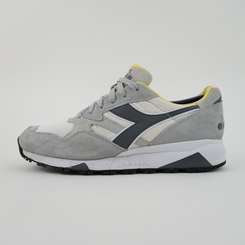 Diadora N902 S Men's Sneakers Aluminum Steel Grey Size 8 Retro Running Shoes