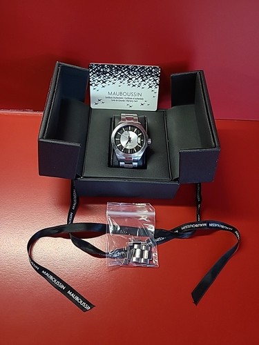 Very nice MAUBOUSSIN L'HEURE DE PAIX Automatic men's watch works