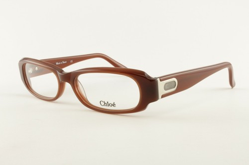New Authentic Chloe Glasses CL 1147 C03 Brown Silver 52mm Eyeglasses Frames RX