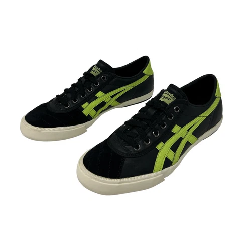 Onitsuka Tiger Mens Shoes Size US 7 EURO 40 Black Leather Athletic Sneaker Asics
