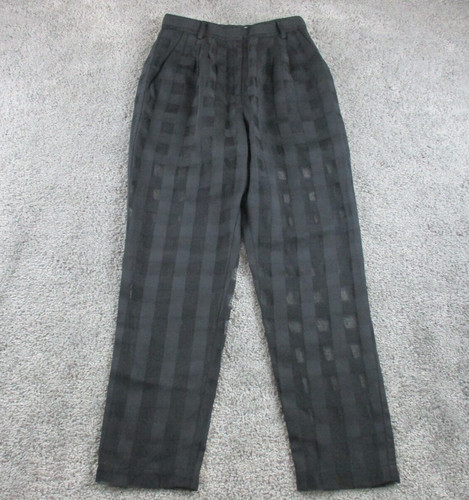Alice McCall Ashbury Park Pants Trousers 6 (US 2) W24 L25 Sheer Black