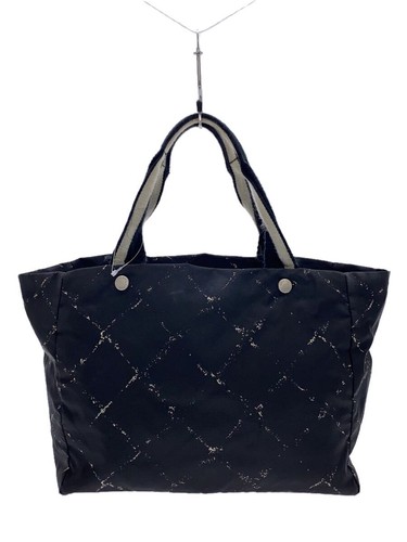 CHANEL Oldvel Trav Lineh Pouchded Incl Tot Bag