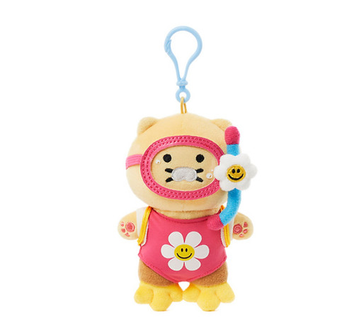 Wiggle Wiggle X Kakao Friends Keyring Summer Choonsik Bag Charm Key Chain Doll