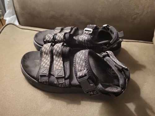 Gdefy Gravity Defyer Cafe Black Sandals Women's 10 Comfort Walking