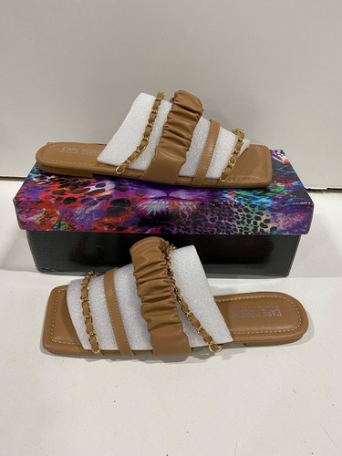 Cape Robbin Archi Sandals   Nude