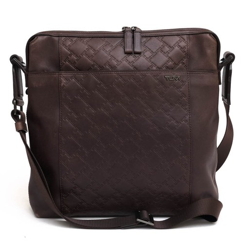 TUMI Shoulder Bag 31103DBT TICON Crossbody Zip Top Cowhide