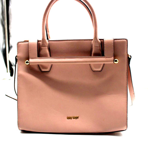 Borsa a mano Nine West Dusty Rose rosa con tracolla ogni giorno grande 11 5 pollici