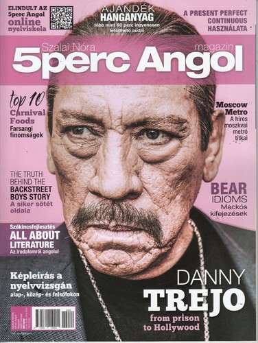 DANNY TREJO  CELINE DION  BACKSTREET BOYS  JASON MOMOA Hungarian magazine