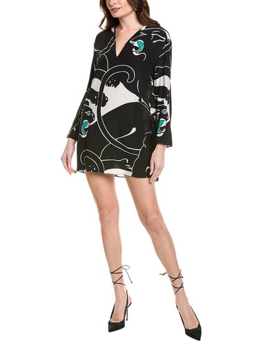 Valentino abito tubino seta donna nero 46