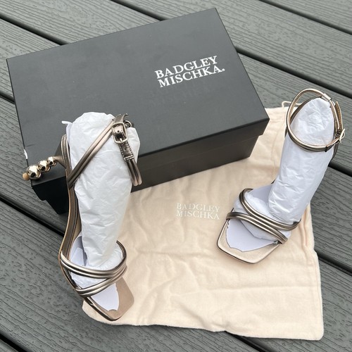 Badgley Mischka (MP7403) Belen Ltbrnz   Tacchi NUOVI taglia 6  9 1 2 e 10