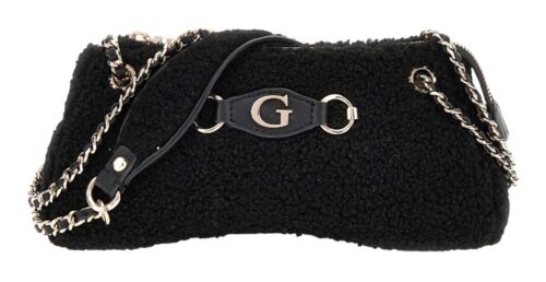 GUESS borsa a tracolla Aslia Convertible Top Zip Shoulder Bag Black