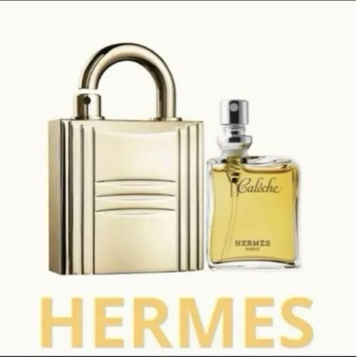 Hermes Calèche Parfum Unisex G Jewelry Atomizer Set Refill Four Times Larger