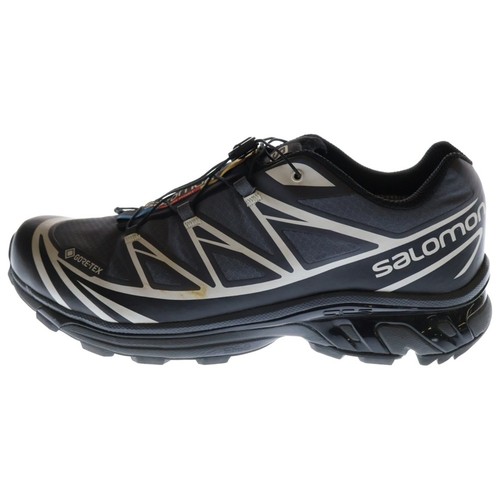 SALOMON Xt 6 GTX Gore tex Low Cut Sneakers Black US11 29cm 416635 Used 3541ab0f7