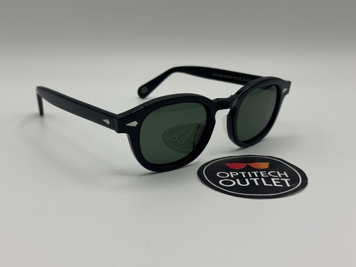46mm MOSCOT LEMTOSH SUN Glossy Black Sunglasses