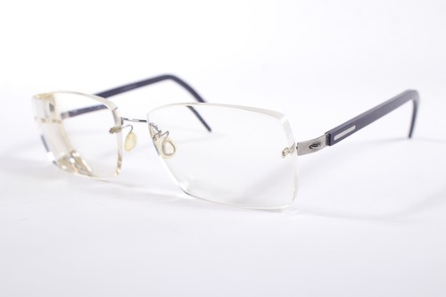 LINDBERG SPIRIT TITANIUM Eyeglasses T500 Men Black Rimless Glasses Frames 56 mm