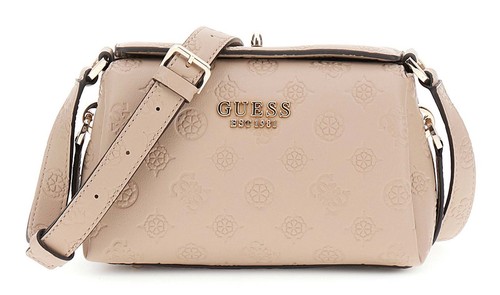 GUESS borsa a tracolla Phoebe Mini Crossbody Bag Simply Taupe Logo