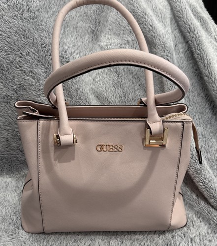 Guess Breana Medium Shopper Double Handle Blush Pink G Women's