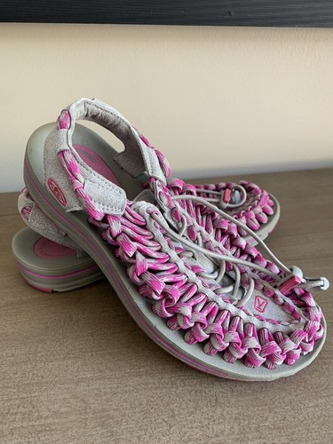 KEEN Uneek Bungee sandalo acqua rosa grigio taglia 6 5