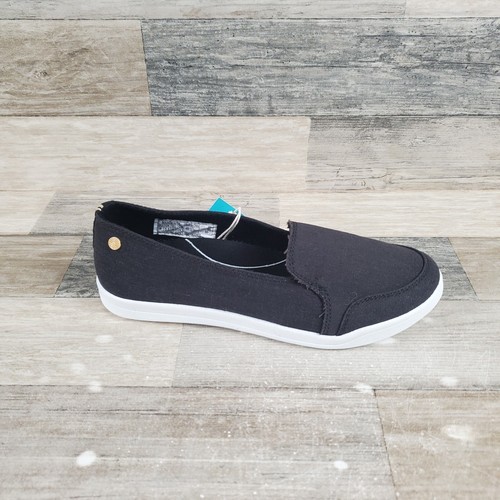 Vionic Beach Womens Manzanita Shoes Sz 8 Black Slip On Sneakers