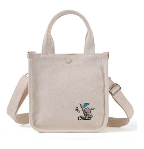 Kakao Friends Cheer Up Petty Canvas Bucket Cross Bag  Apeach