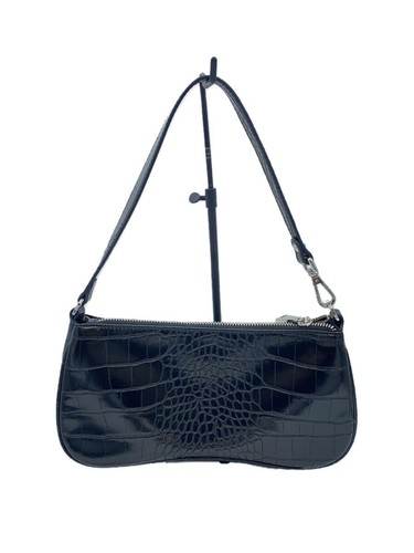 JW PEI Handbag Faux Leather Black Plain GWLPJC 40361601