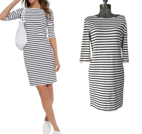 ESSENTIALS Tuckernuck Saint James Dress Depuis 1889 Propriano UV Stripe Sz 8