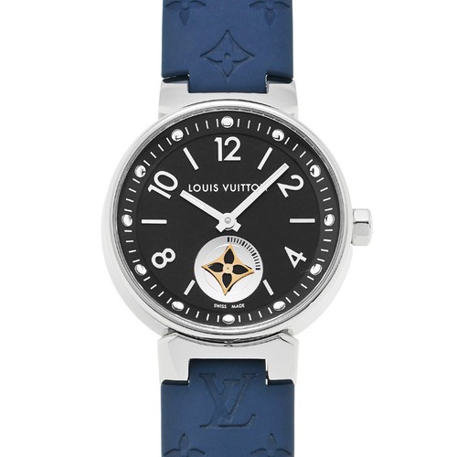 LOUIS VUITTON（LV） LOUIS VUITTON Tambour Moon Star Q8J11 Nero Noir Orologi Donna Quarzo Usati...