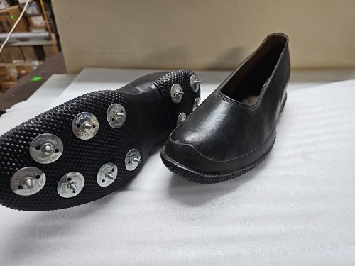 Vintage Wilson Rubber Metal Cleated Golf Over  Shoes Size 7